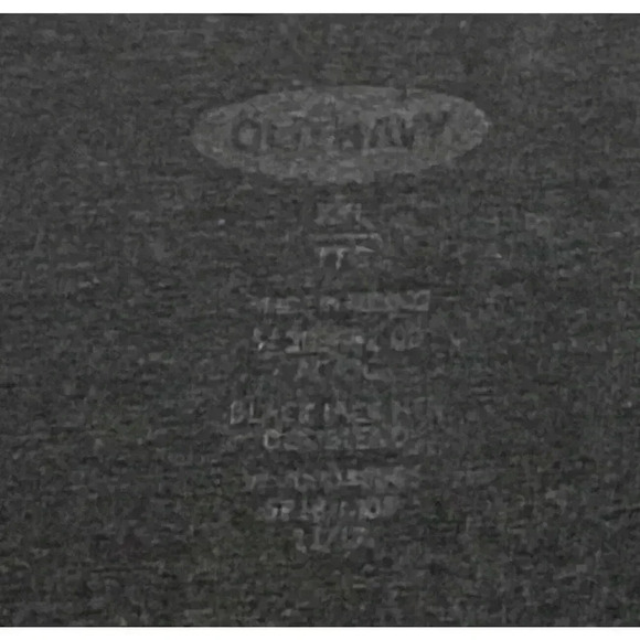 Old Navy AC/DC Black Men’s T-Shirt Size XXL  Distressed Look - Picture 4 of 5